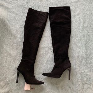 Zara over the knee boots
